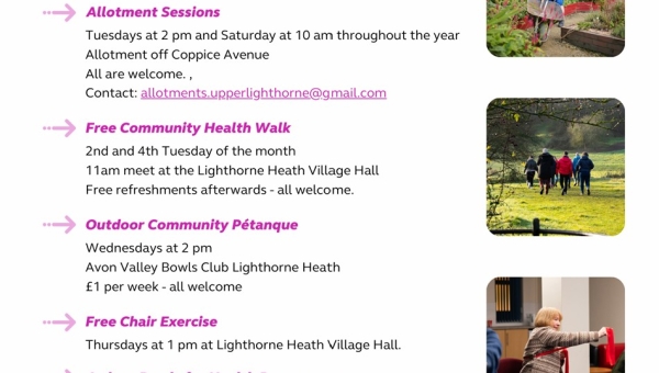 Community Activities in Upper Lighthorne